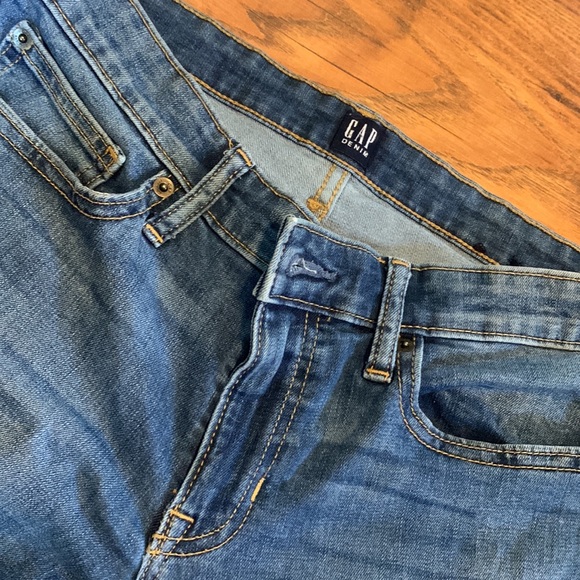 Gap denim blue skinny jeans legging size 29r - Picture 2 of 5